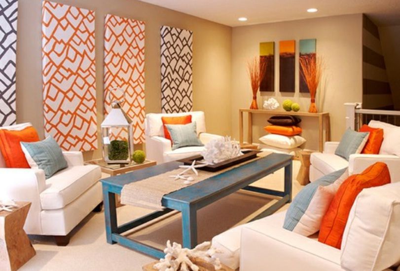 Bright living room colors |  Colorful living room, colorful living.