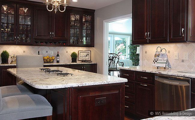 73+ Brown Backsplash Ideas - (a traditional one?) Noble Brown Ideas.