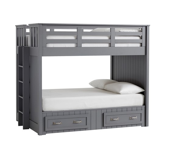 Bunk beds load full-over-full bunk beds |  Children's pottery barn IJJHHBB