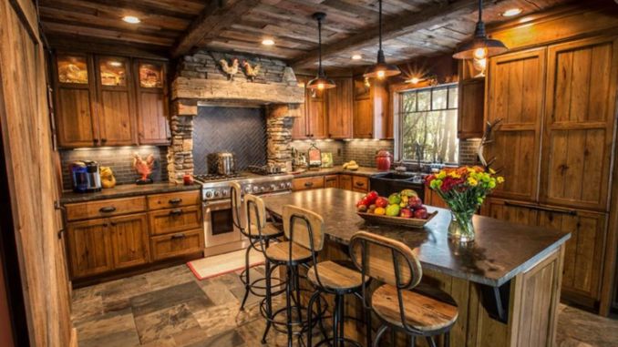 Over 40 kitchen ideas that give the warm cabin designs in Amazing Rustic