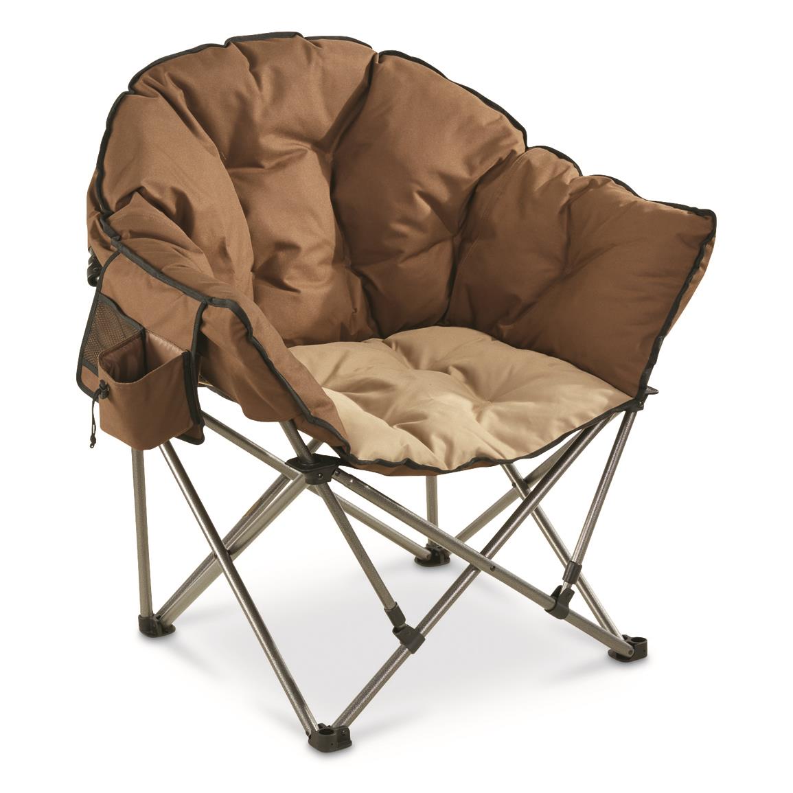 Camping chair shown in Tan / Brown, Tan / Brown AKDJUSW
