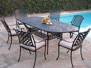 Cast aluminum garden furniture image is loading kawaii-collection-outdoor-cast aluminum-terrace furniture-7- BTZPGDI