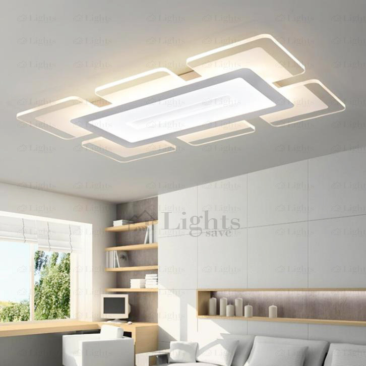 Ceiling lighting high quality acrylic shade LED kitchen ceiling lights HODDJOO