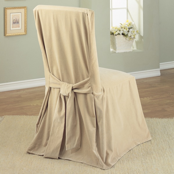 Chair covers classic covers Dining room chair cover made of velvet (set of 2) IHSQYKW