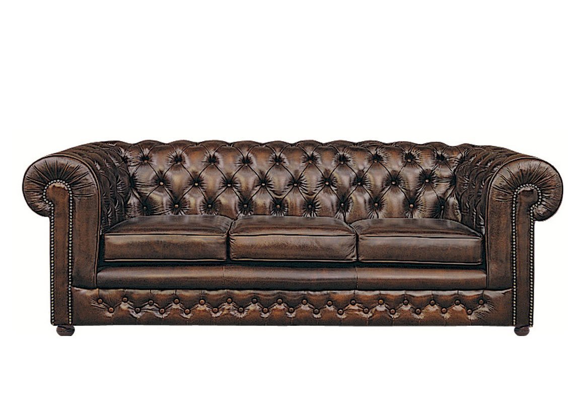 Chesterfield leather sofa Chesterfield 3-seater leather sofa Chesterfield 3-seater leather sofa ... WMMDDIZ