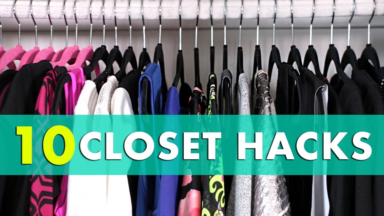 Closet Organization 10 Closet Organization Hacks!  Tips for closet organization & closet hacks TIGBKWE