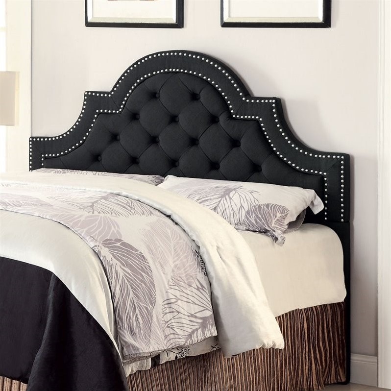 Coaster Ojai Full Queen upholstered headboard in anthracite THAIDTQ