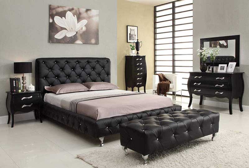 Collection in black bedroom furniture sets full size bedroom bedroom cool black NQCZZGW