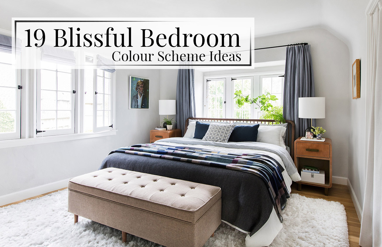 Bedroom Color Schemes 19 Blissful Bedroom Color Scheme Ideas RDQSOZS