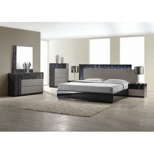 Modern bedroom furniture sets Kahlil platform 5-piece bedroom set IYJRJFB
