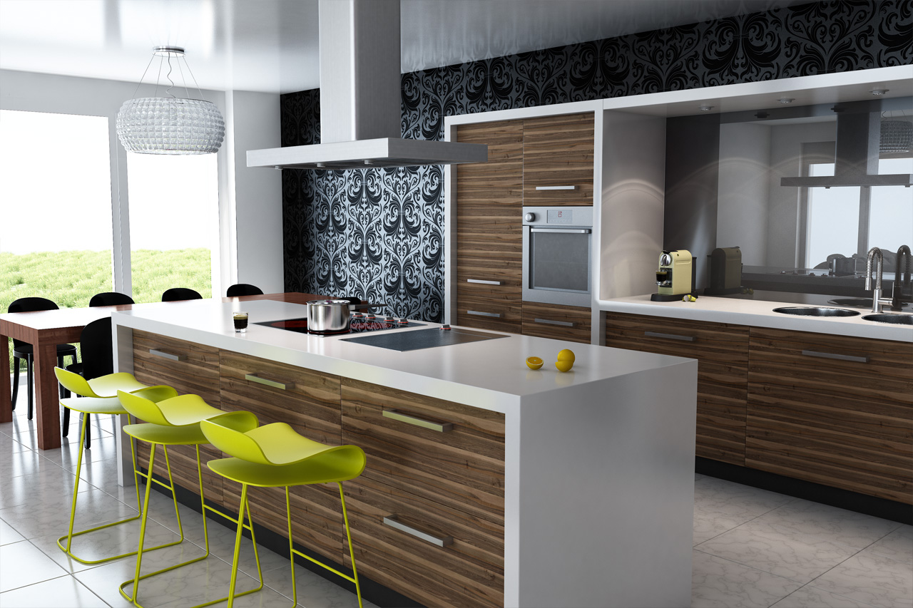 modern kitchen design slim & modern kitchen design SOPNSUS