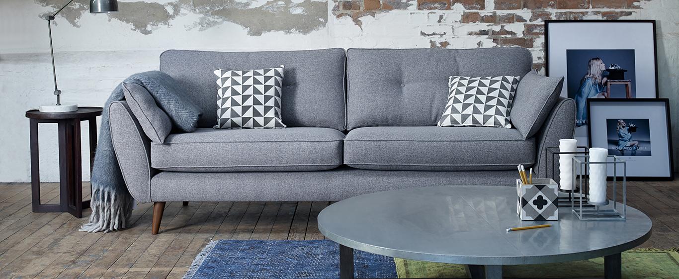 contemporary sofas sofa in zinc PGROHMX