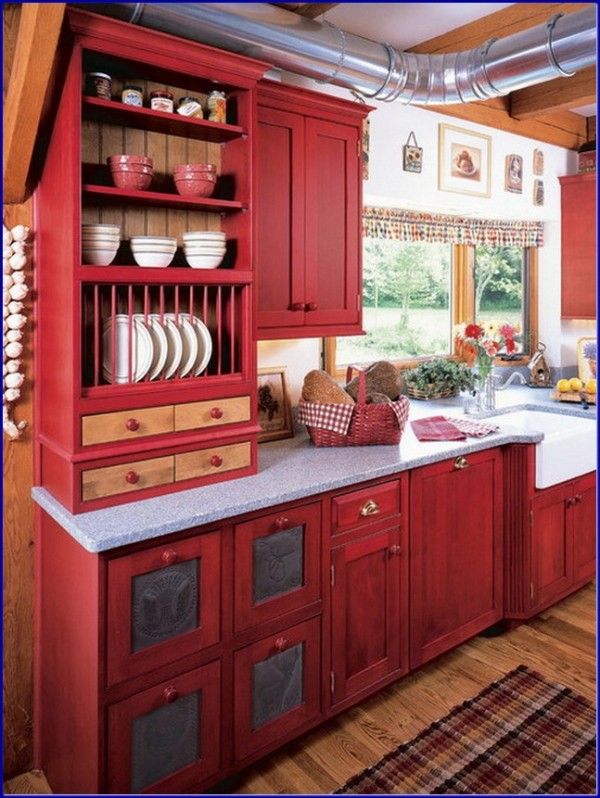 Creating a stylish kitchen with country style kitchen cabinets |  Decor10.