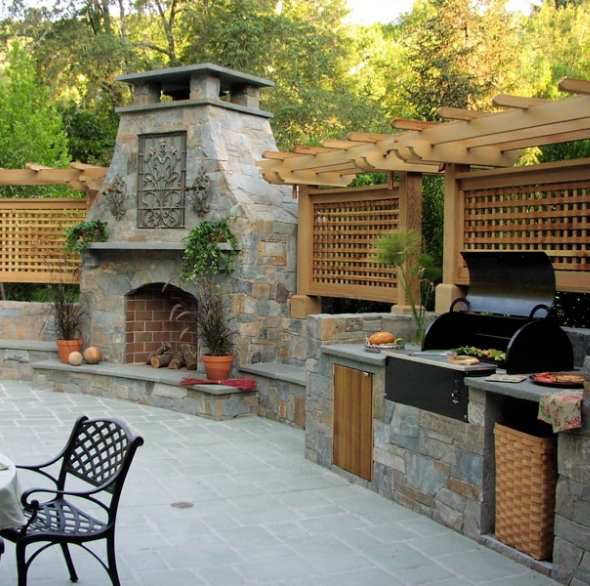 21 best ideas and designs for outdoor kitchens - pictures of beautiful ...