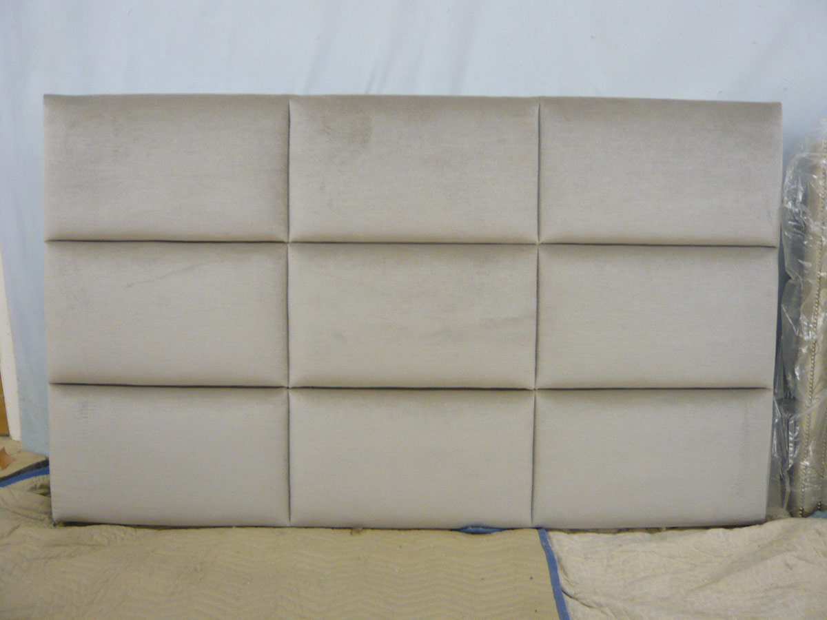 cut and sewn upholstered headboard.  0 ITEJHDW