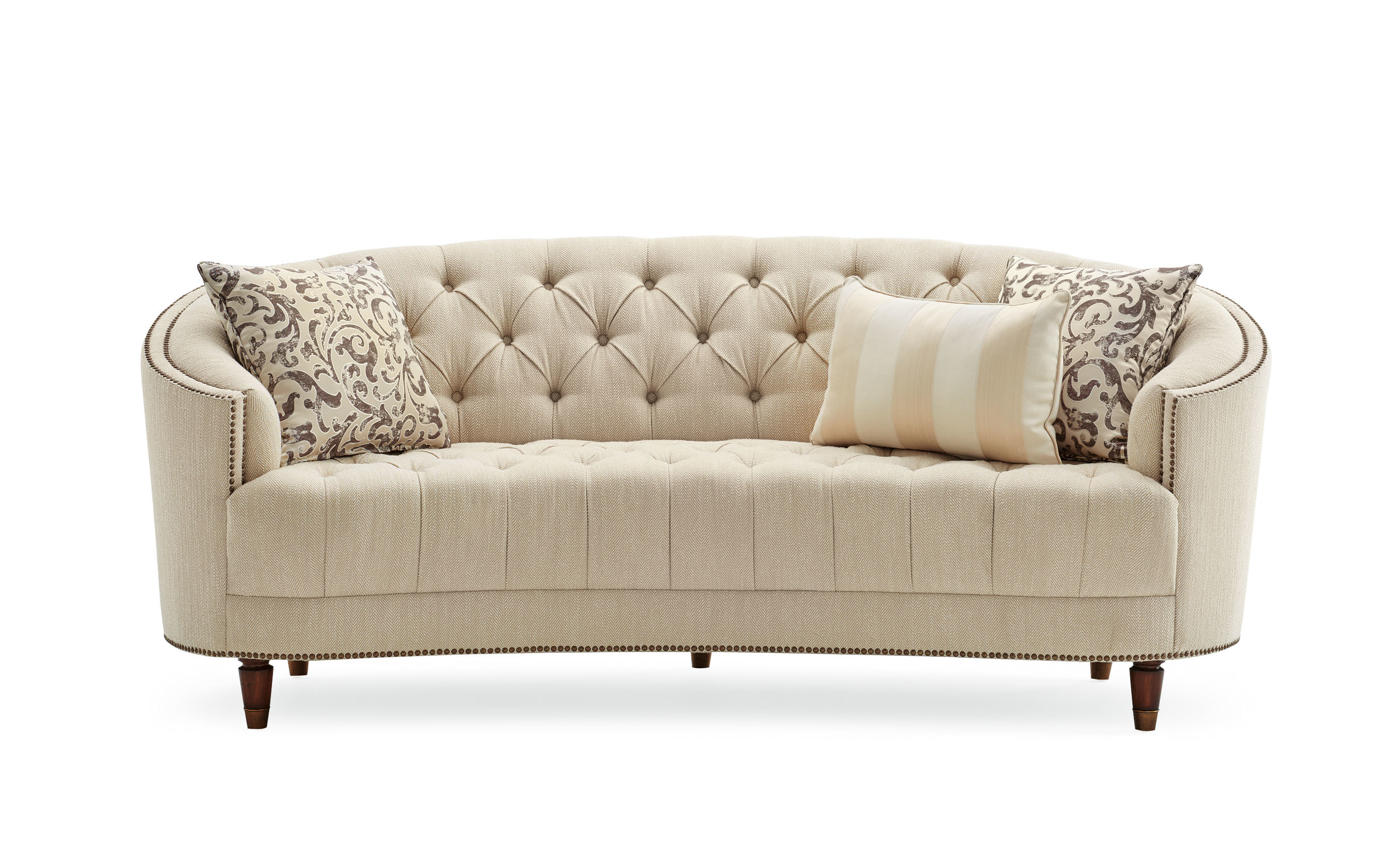 darby home co frederic tufted curved sofa & reviews |  Wayfair NWOFJJH