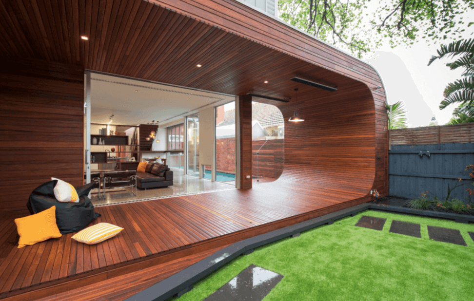 Deck ideas collect this idea modern-design-wooden deck IPQIKDP