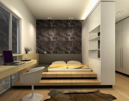 design bedroom the sanderson home: modern bedroom by indfinity design (m) sdn bhd DGZMJGH