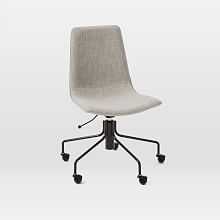 Desk chairs inclined padded office chair ... IABJRCS