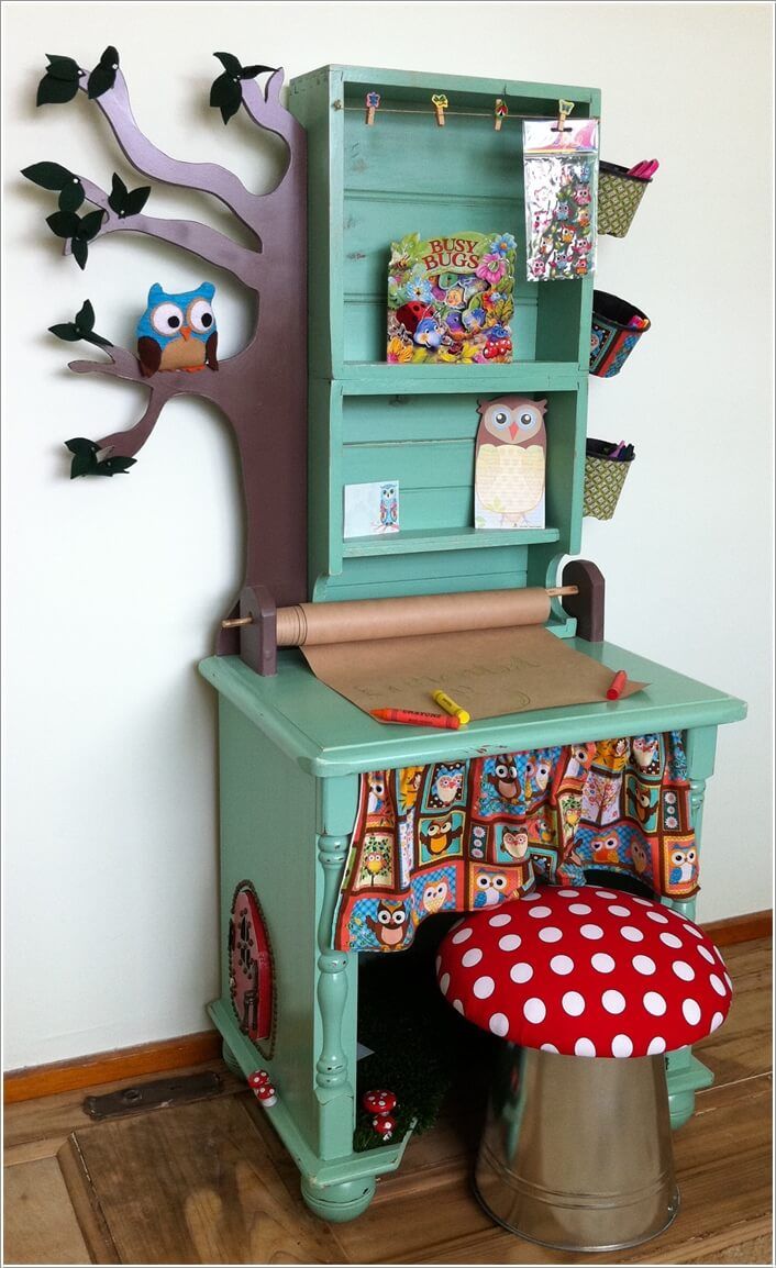 Desks for your child give your kidsu0027 study table a cute makeover like this enchanted DTRMUSB
