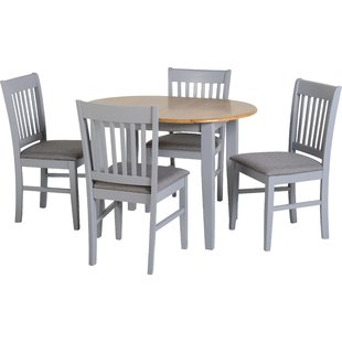 Dining tables and chairs Bouvet extendable dining set with 4 chairs PYUUITD
