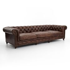 Leather sofa in a used look 118 LRZPDBK