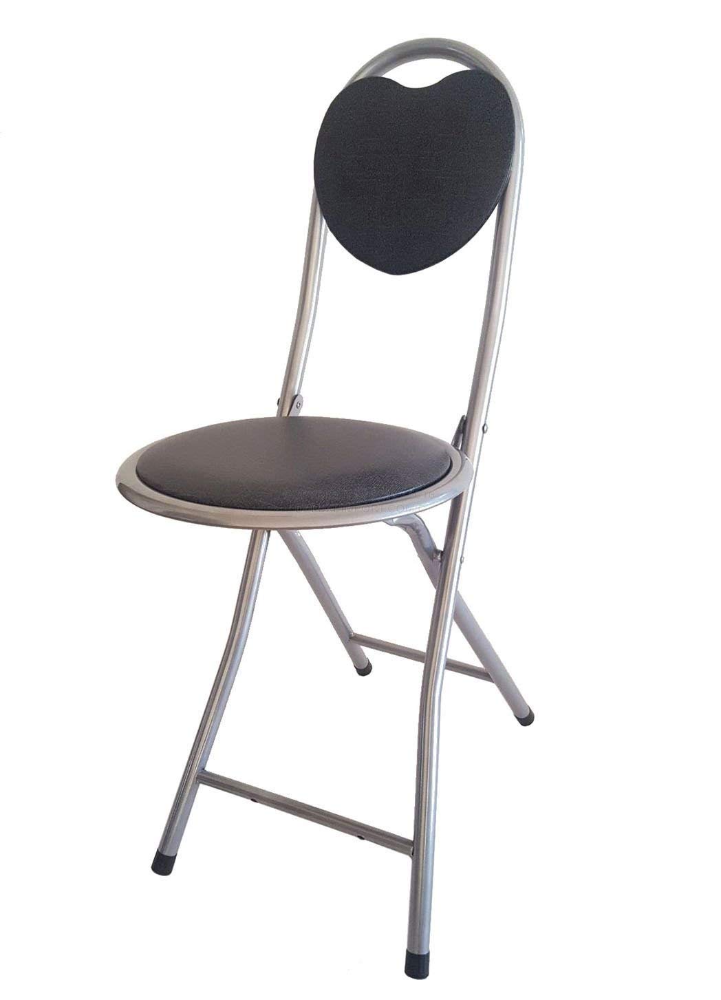 Folding chairs amazon.com: dlux small folding chair extra padded padded seat for comfort: HQIQEBL