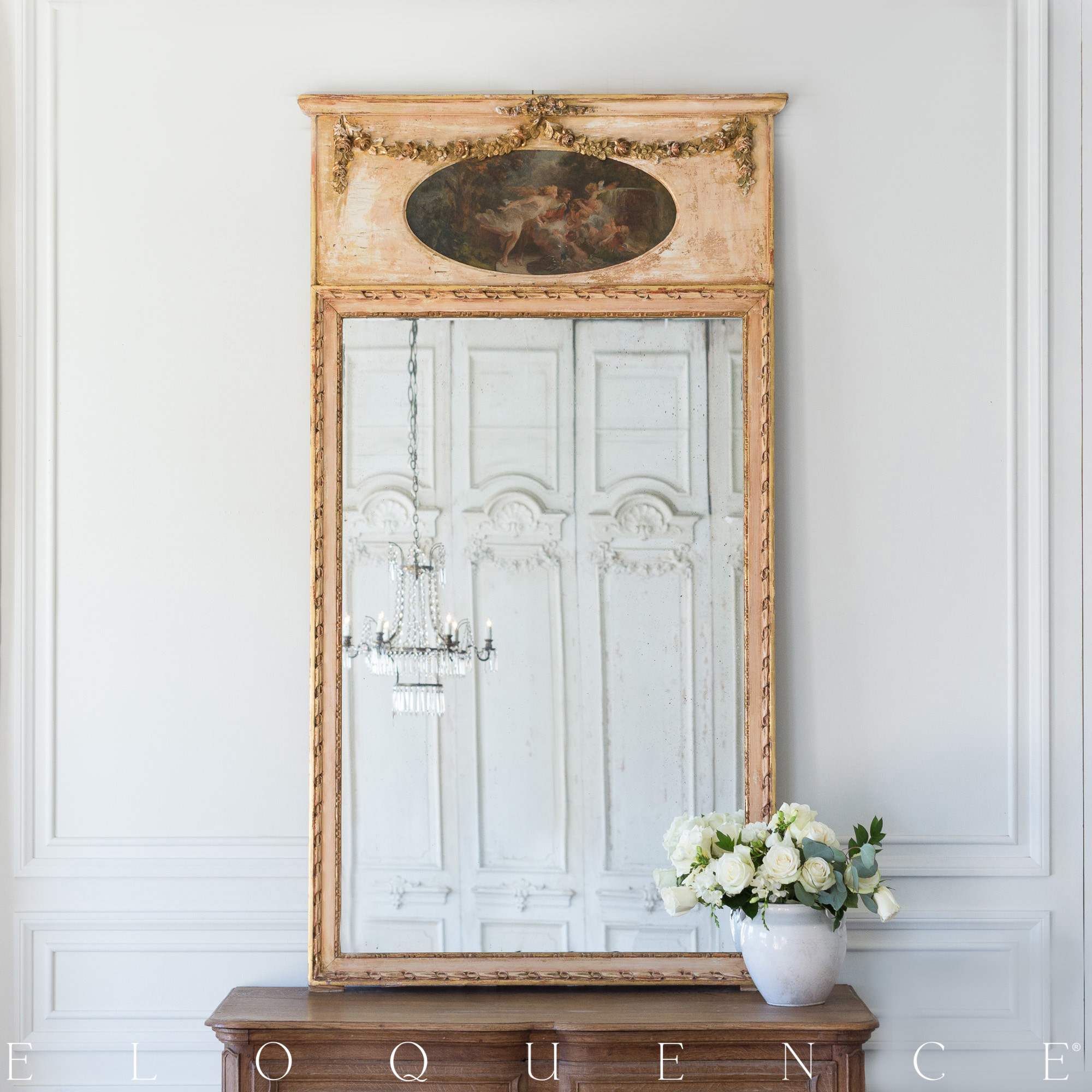 french country house furniture eloquence french country style antique Trumeau mirror: 1850 PCMMHGJ