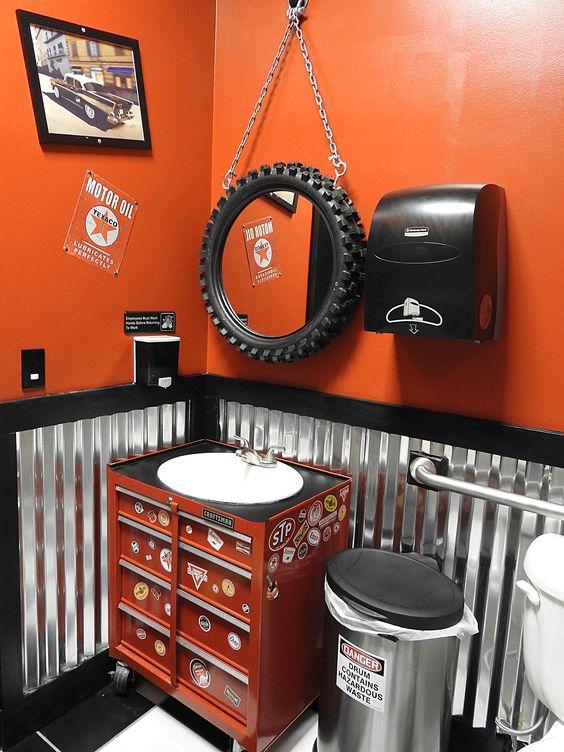 Complete your garage living space with a functional bathroom.