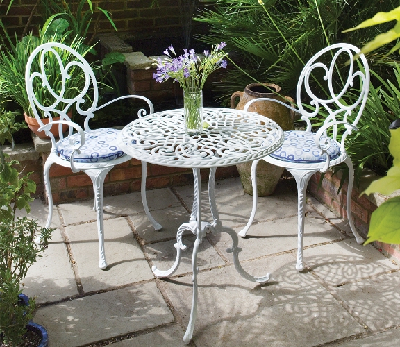 Garden tables and chairs ... beautiful garden table chairs useful metal garden furniture pinteres KGQSIXH