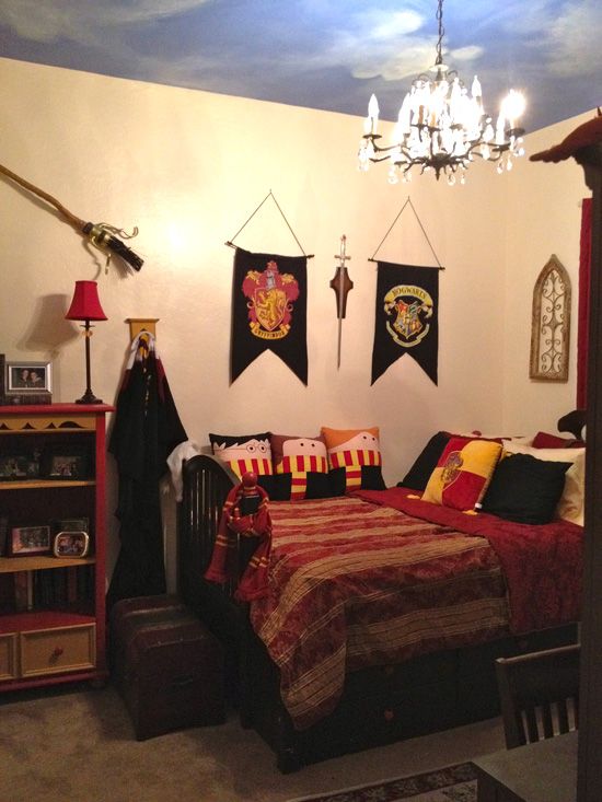 25 Fantasy Bedrooms Geeks Would Die For Harry Potter.