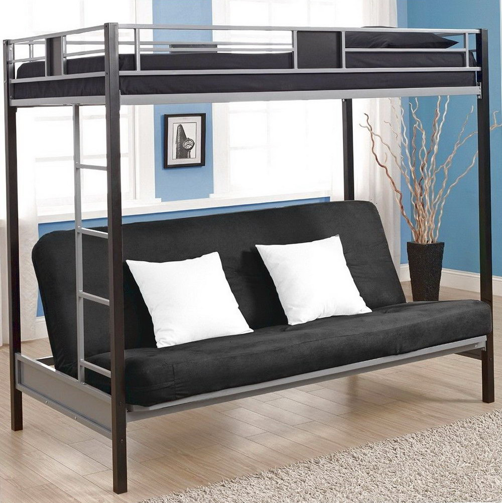 Living ideas: simple bunk bed Couch Doc transforms from sofa into beds LVNARZV