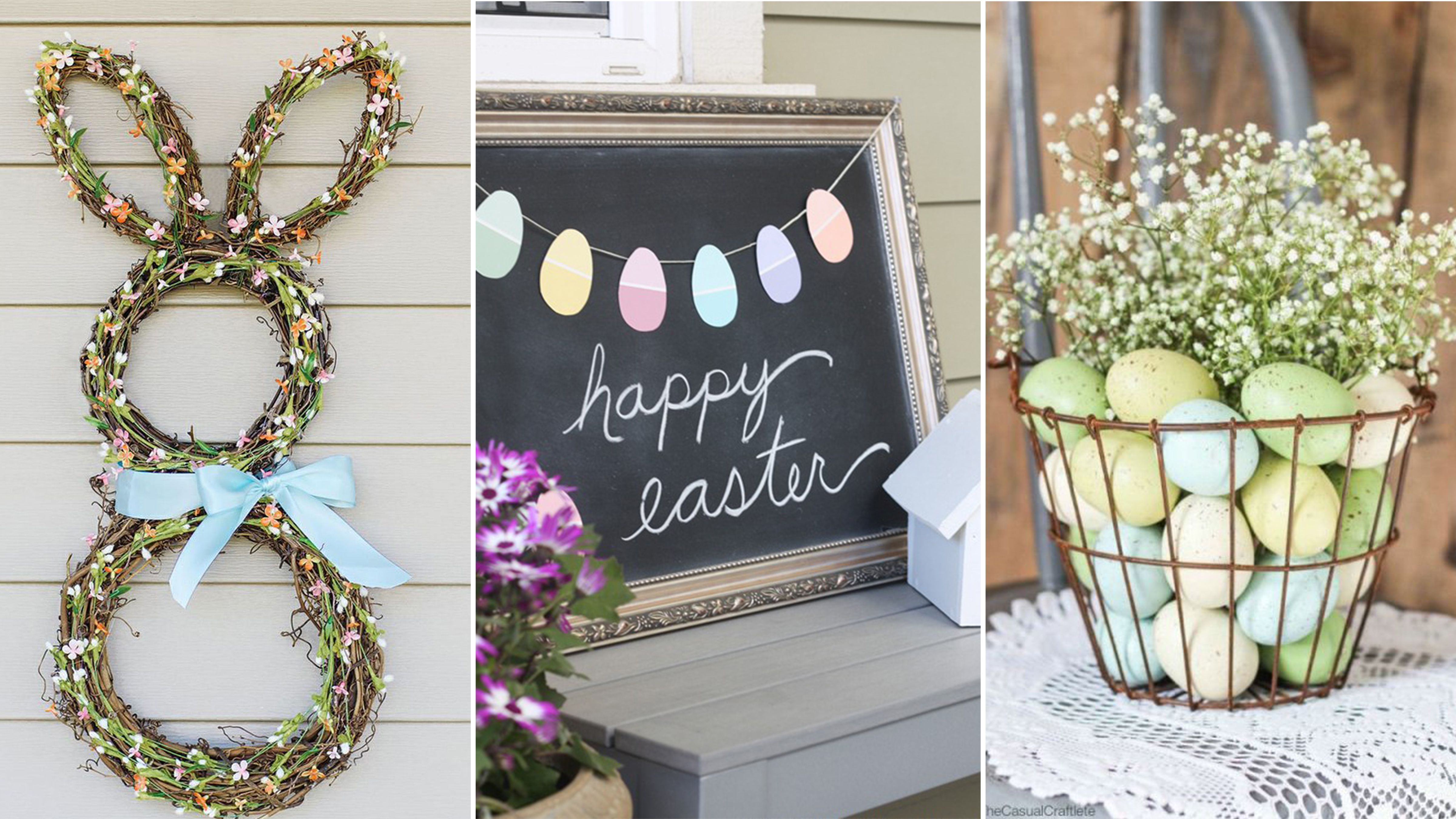 homemade Easter decoration DTGXWLK