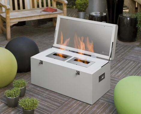 Design ideas for hot fireplaces - mobile fireplace from atria KTMIJBU