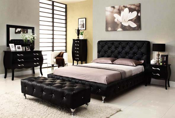How to decorate your bedroom with black bedroom furniture MCTTGIH