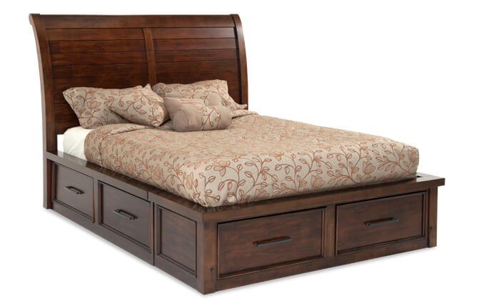 Hudson bed with storage space SOZXQDP