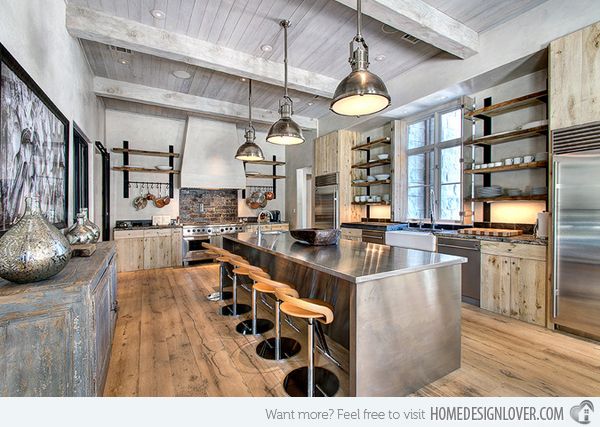 15 outstanding industrial kitchens |  Home design lover.