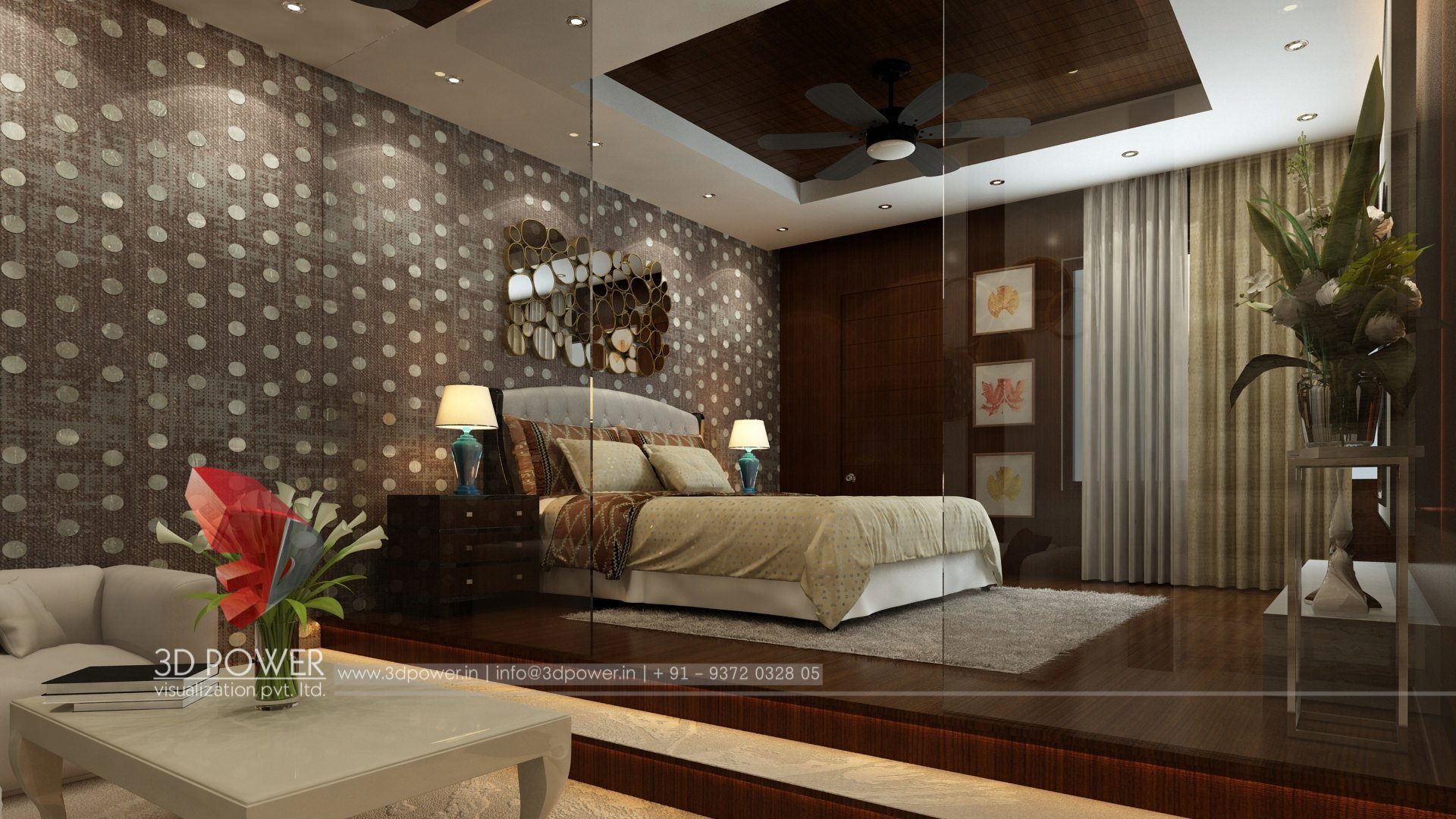 Interior Design 3D Design Services-Bedroom Interior Design PNBLBTO