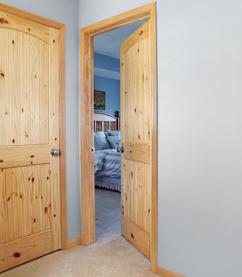 Interior doors Timber frame and rail panel doors for interior use ERPDZXF
