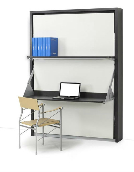 Italian vertical wall bed desk by expand furniture UUJFIIR