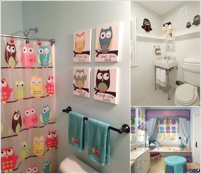 10 cute ideas for a children's bathroom |  Kids bathroom decor, bathroom.