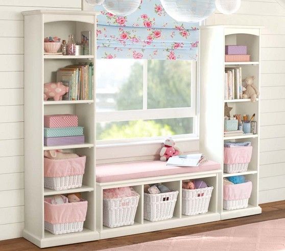 catalina storage tower for children's rooms |  Pottery barn children ellieu0027s large girl's room window ??  GQKDIOO