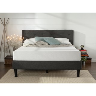 King-size bed Priage King-size upholstered bed with button strip and diamond quilting SZDDFZE
