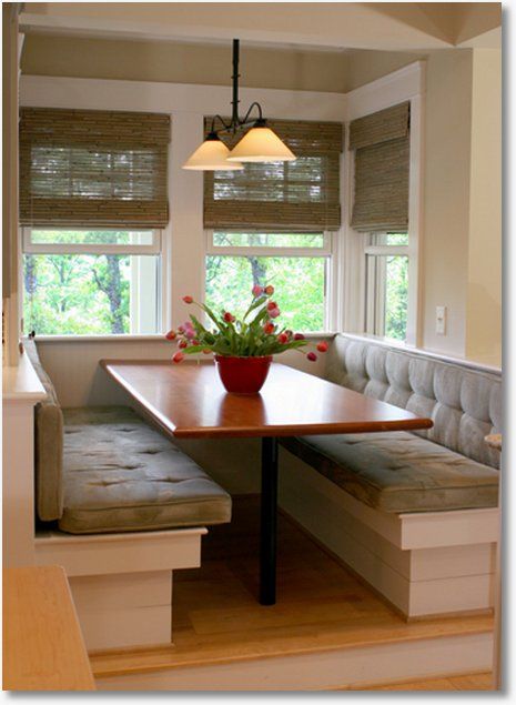 Pin by Todd Crist on Home |  Dining alcove, kitchen seating, dining no