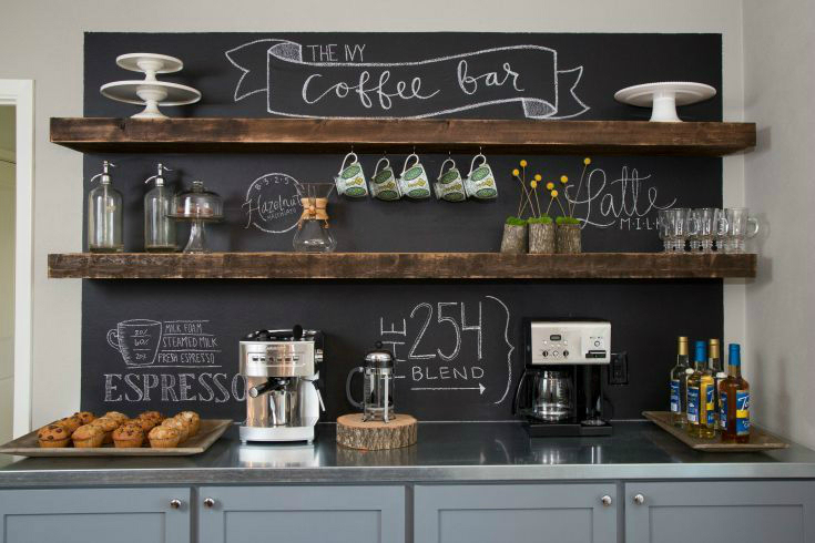 Coffee bar ideas: 40 ideas for the best coffee station at home