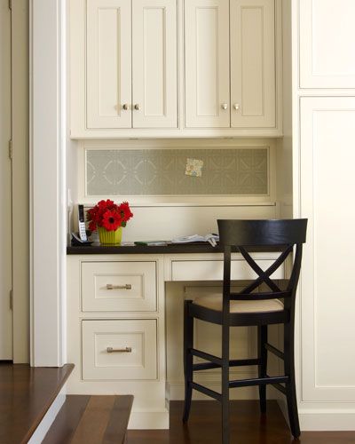 Home decor - home ideas |  Kitchen desk areas, kitchen.