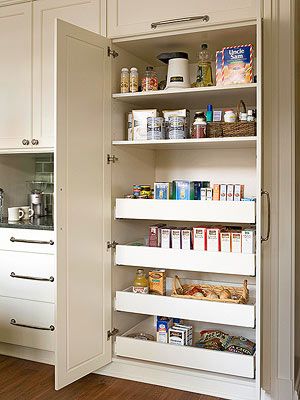 Kitchen Pantry Design Ideas |  Built-in pantry, pantry design.