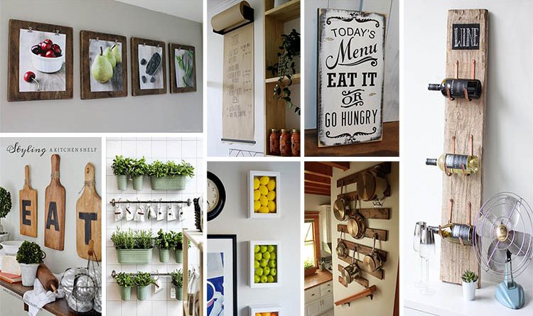 20 gorgeous kitchen wall decor ideas to shake up your blank walls
