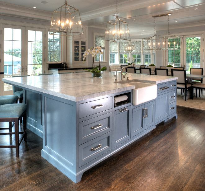 Kitchen island.  Kitchen island.  Large kitchen island with.