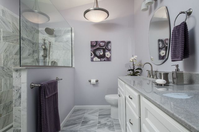 17 Lavender Bathroom Design Ideas You Are Going To Love |  Inner God in.